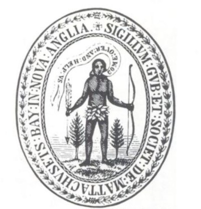 The 1629 seal of the Massachusetts Bay Colony